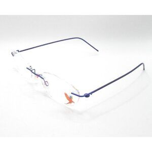 Maui Jim Eyeglasses MJO 2004-36M Rimless Purple Frames 51 mm